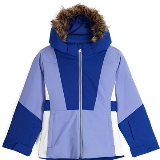 Spyder Skijacke Lola - Skijacke für Mädchen - blau / lila