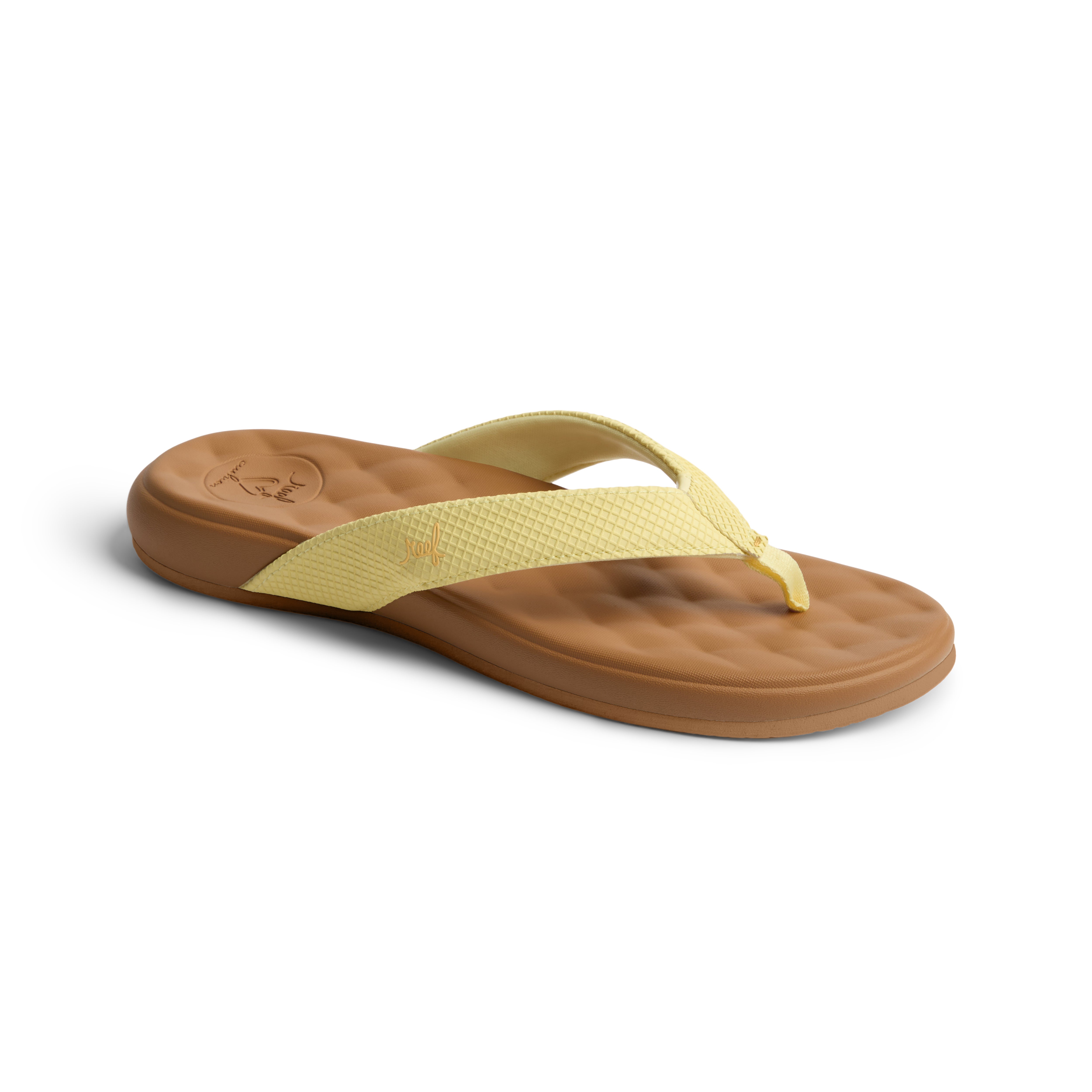 Reef CUSHION HARMONY Damen Zehentrenner - PALE BANANA - CJ6907