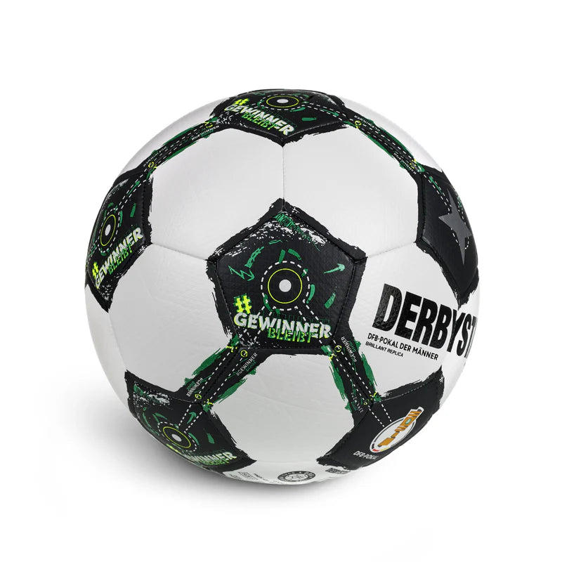 Derbystar GEWINNER Ball DFB-Pokal Brillant APS v25: Höchste Qualität für höchste Leidenschaft