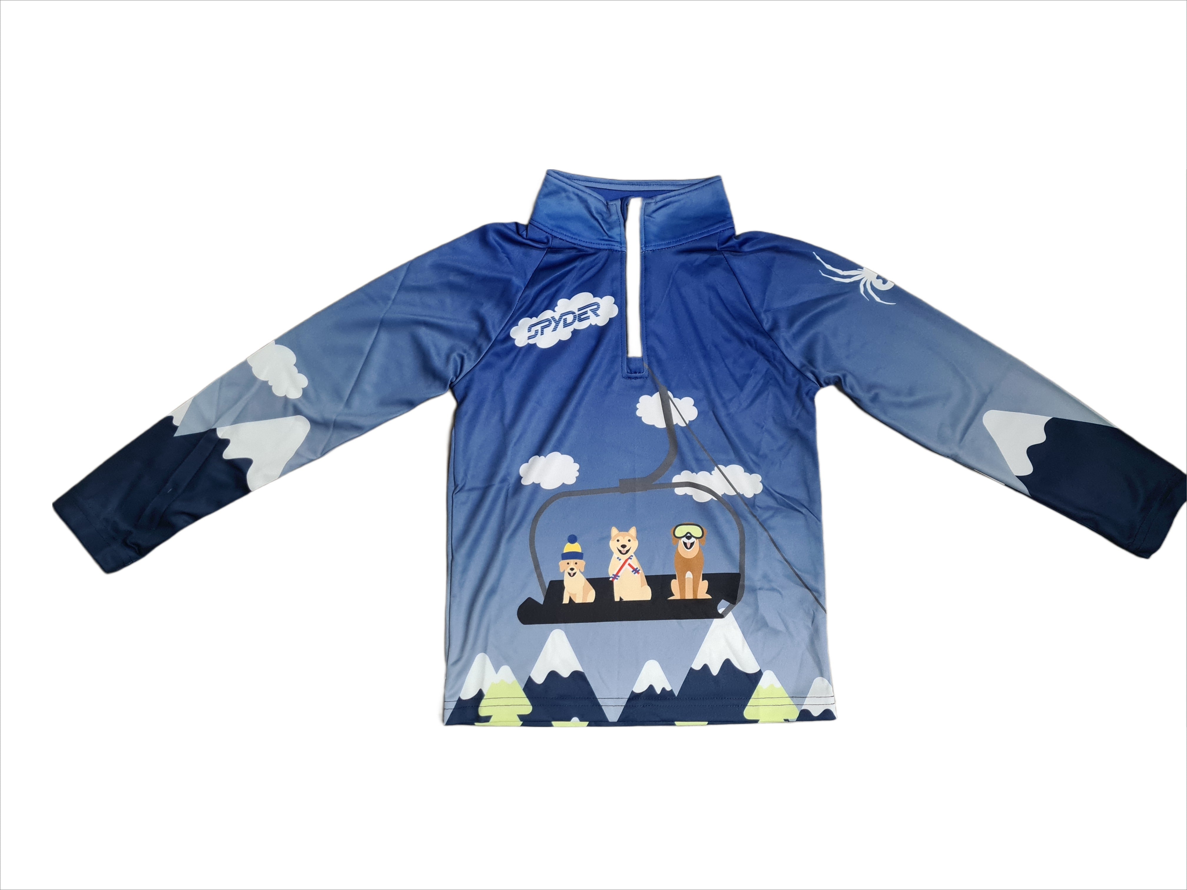 Spyder Friends 1/2 Zip Skipullover für Kinder