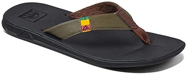 REEF Herren - Zehentrenner Slammed Rover Black/Tan