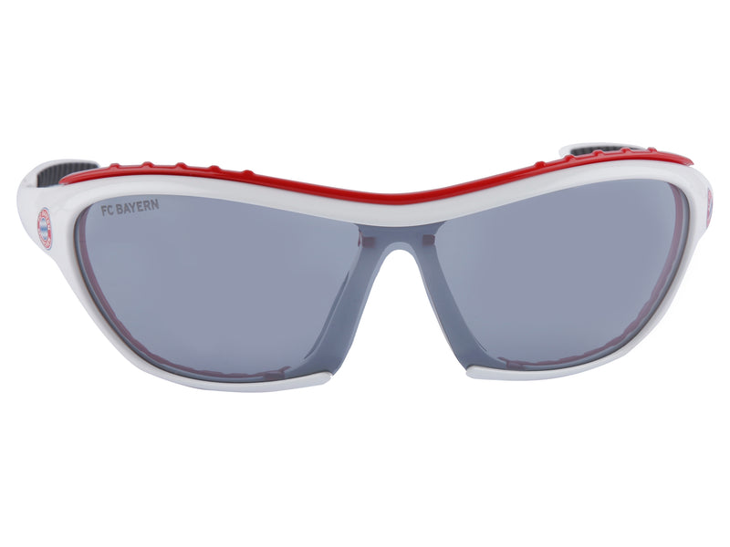 FC Bayern München Sonnenbrille / Sportbrille für Kinder - weiß